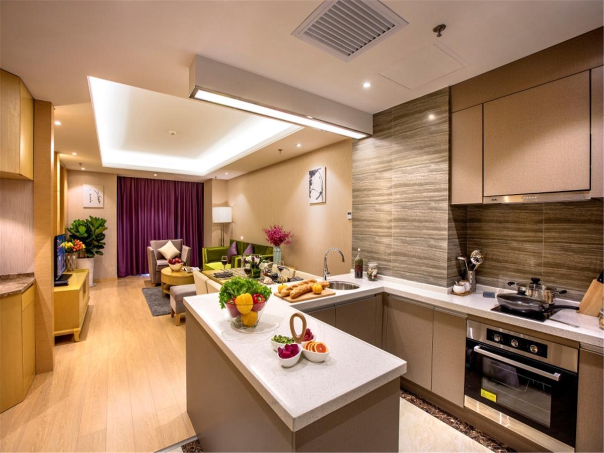 Ariva Tianjin Zhongbei Hotel & Serviced Apartment Bagian luar foto