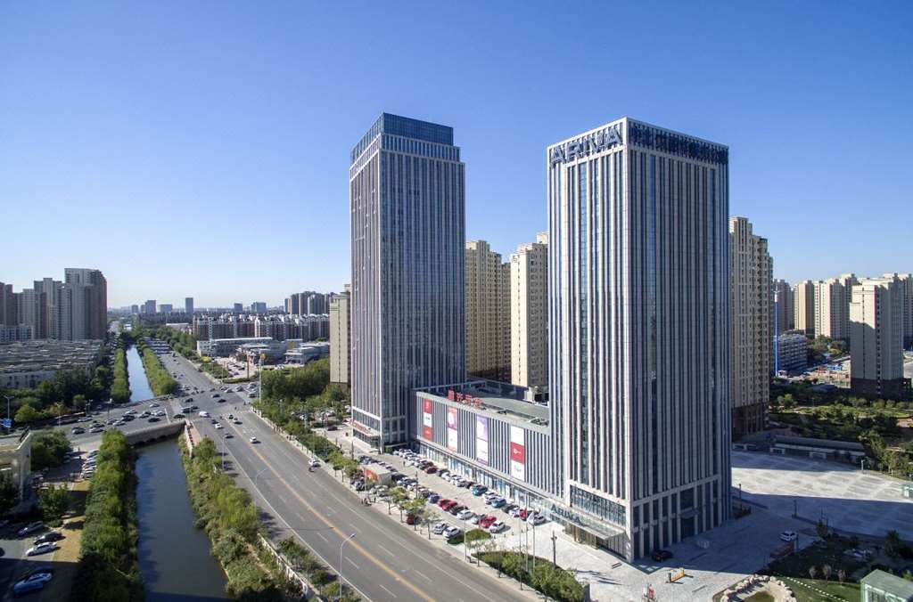 Ariva Tianjin Zhongbei Hotel & Serviced Apartment Bagian luar foto